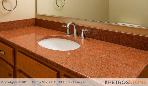 Brown Mist Granite Vanity top